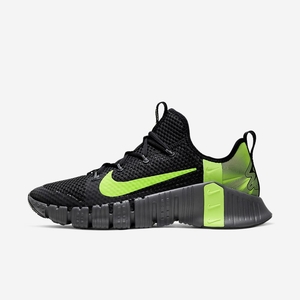 Chaussure De Crossfit Nike Free Metcon 3 RW Noir 1495-782 Black/Dark Grey/Electric Green Homme | JOG-40700261